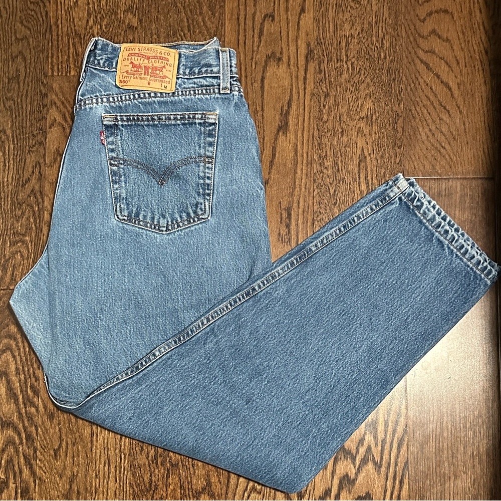 Men’s Levi's 560 Loose Fit Straight Leg jeans size 16R